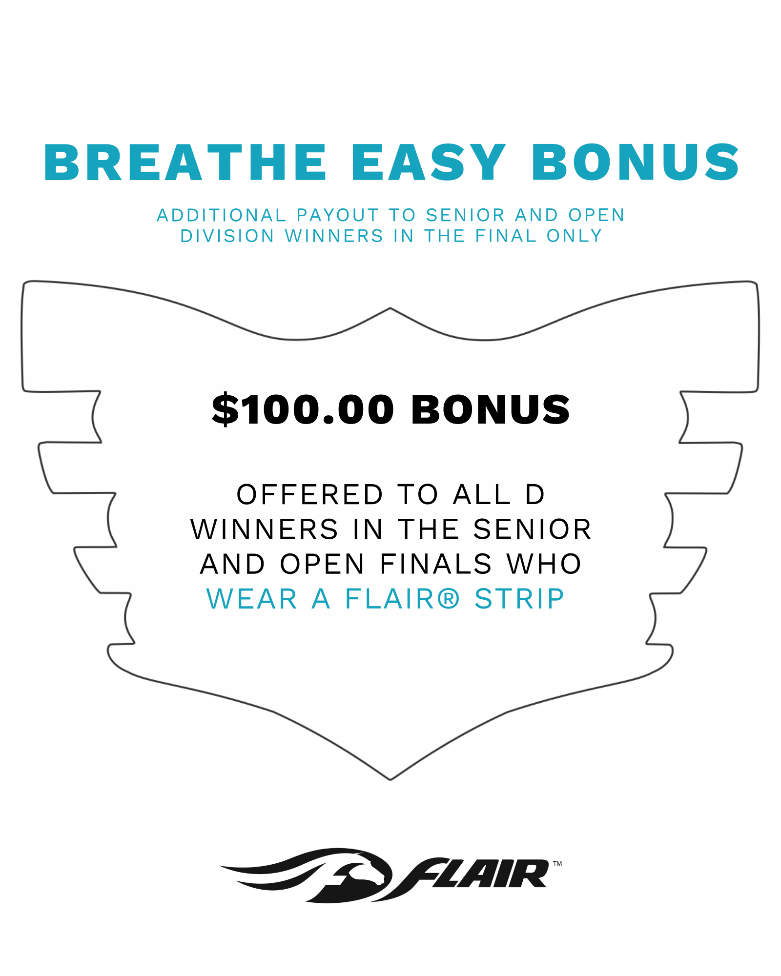 Flair LLC offers a Breathe Easy Bonus at NBHA Open World National