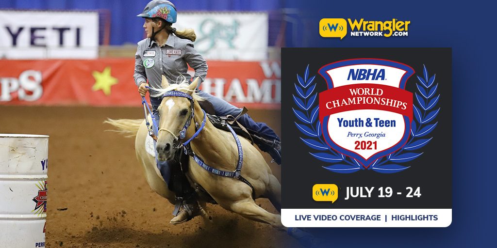 Wrangler Network: Live video coverage from the 2021 NBHA Youth & Teen World  Championships – National Barrel Horse Association